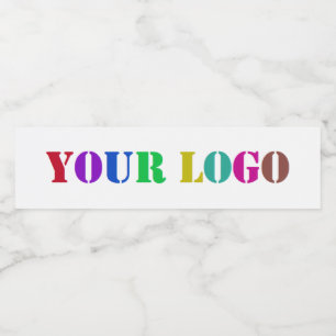 Custom Logo Your Business Promotional Personalised Water Bottle Label