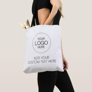 Custom Logotipo Store & Business Tote Bag