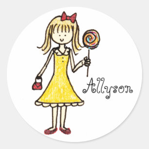 Custom Lollipop stickers
