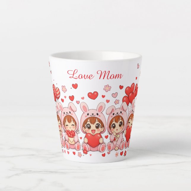  Custom Love Mug | Mother’s Day & Valentine Gift  (Front)