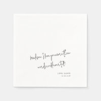 Custom Love Note Handwritten Style Wedding Vows