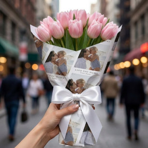 Custom Love You Mama Photo   Personalised Wrapping Paper