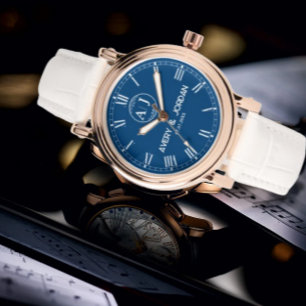 Custom lover name initial monogram Personalized Watch