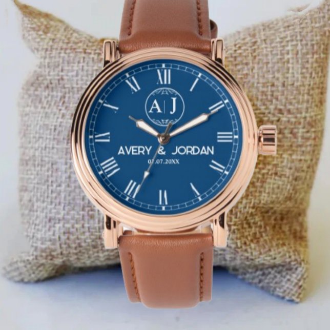 Custom lover name initial monogram Personalized  Watch (Creator Uploaded)