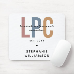 Custom LPC Licensed Professional Counsellor Mouse Pad