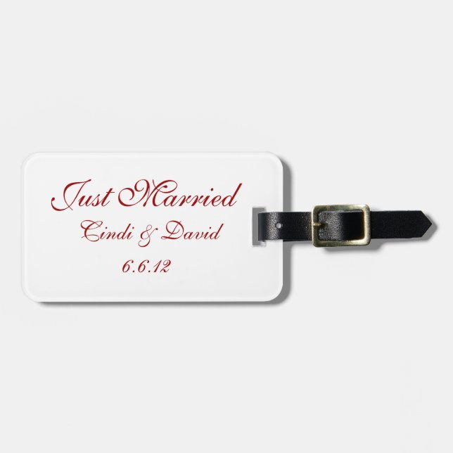 Custom Luggage Tag (Front Horizontal)