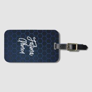 Custom Luggage Tag trendy simple chic typography