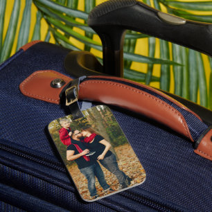 Custom Luggage Tags Made With Your Own Photo