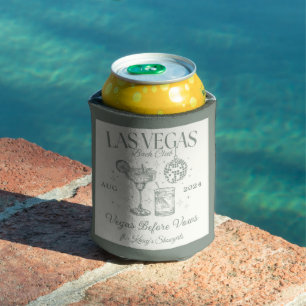 Custom Luxe Las Vegas Bachelorette Party Can Cooler