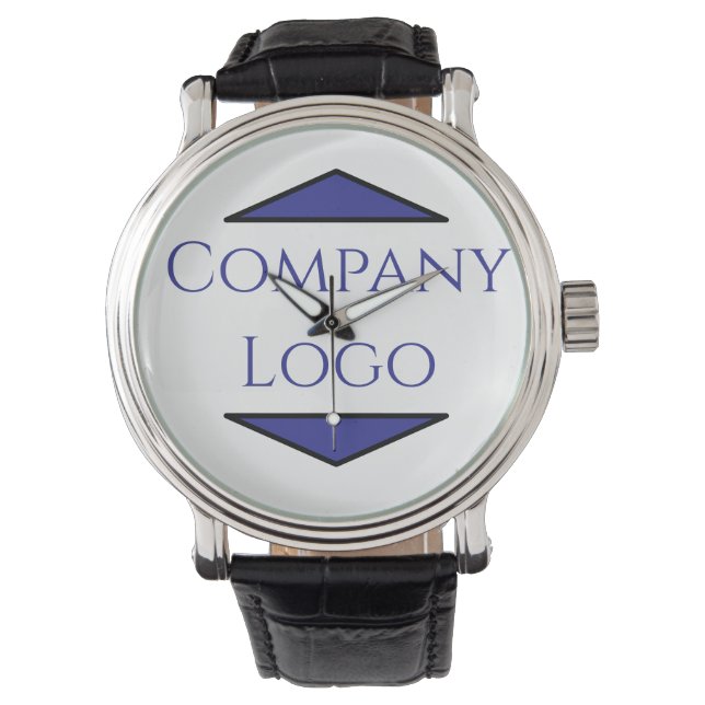 Custom Luxury Corporate Watch with Logo (Front)