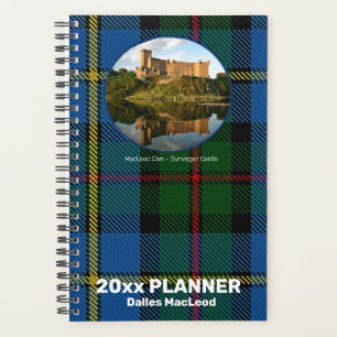 Custom MacLeod Clan Dunvegan Castle Monthly Weekly Planner