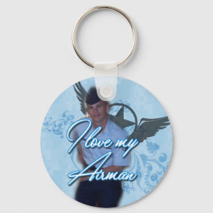 Custom Made Airforce Keychain