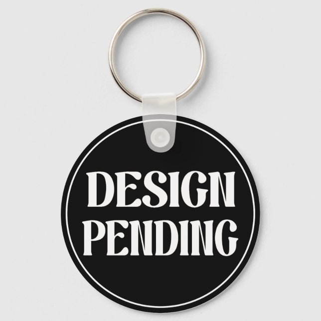 Custom-made, artistic, elegant key ring (Front)