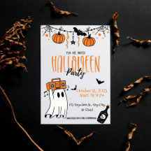 Custom-Made Halloween Invitations for a Spooky Cel