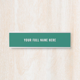 Custom Made Name Door Sign Your Fonts and Colours