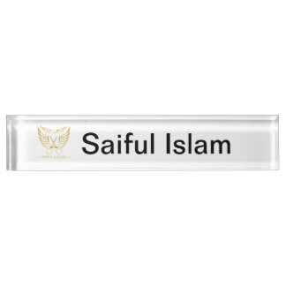 Custom Made Nameplate