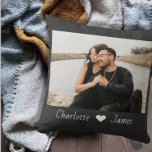 Custom Made Photo And Text Personalised Cushion<br><div class="desc">Custom Made Photo And Text Personalised throw pillow from Ricaso  - add your own photograph,  art and text to this customisable pillow</div>
