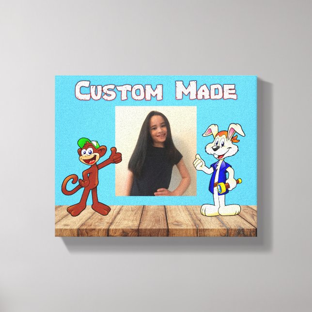 Custom Made Stretched Canvas Print (Front)