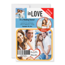 Custom Magazine Style Wedding Shower Invite