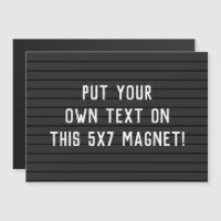 CUSTOM MAGNET - add your text or message