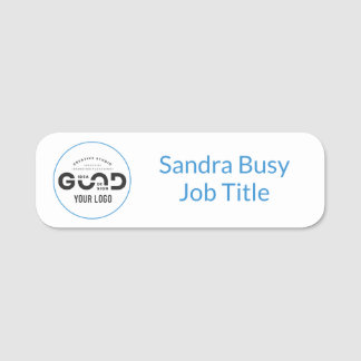 Custom Magnetic Company Employee Name Tag