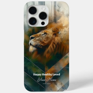 Custom : Majestic Lion iPhone 15 Promax Case