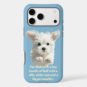 Custom Maltese Puppy Phone Case