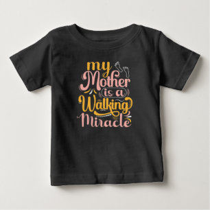 Custom Mama 2026 Faux Baby Feet Keepsake T-Shirt