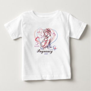 Custom Mama 2026 Faux Baby Feet Keepsake T-Shirt