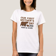 Custom Mama And Kid T-Shirt