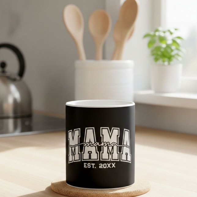 Custom Mama Est. Year Personalised Mum Established Coffee Mug (Creator Uploaded)