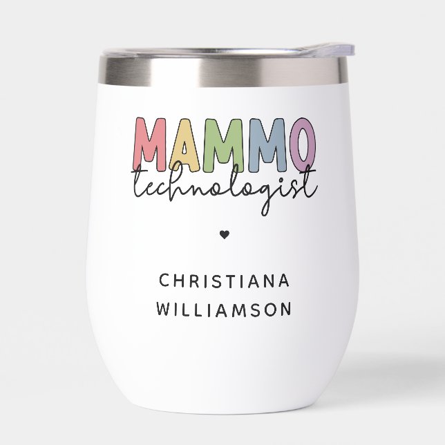 Custom Mammo Technologist Mammography Tech (Left)