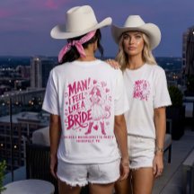 Custom Man I Feel Like A Bride Bachelorette Party