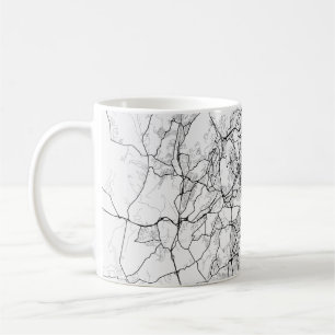 Custom map coffee mug