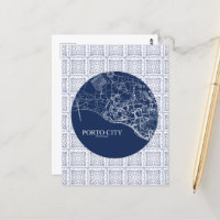 Custom map diseño de la ciudad de Porto