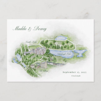 Custom Map Enclosure Card