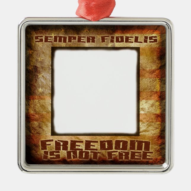 Custom Marine Ornament (Front)