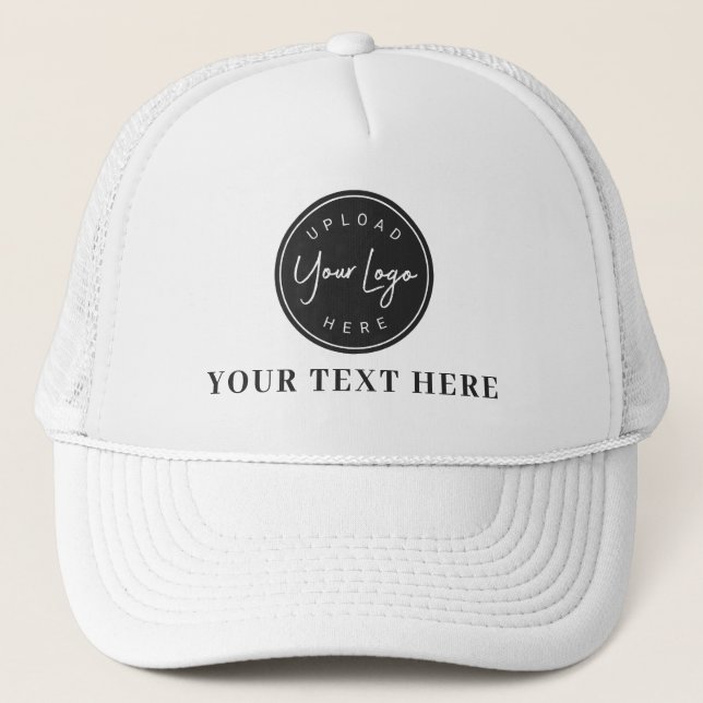 Custom Marketing Hat with Logo (Front)