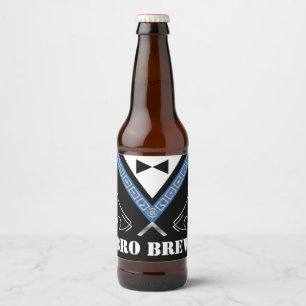 Custom Masonic Beer Bottle Labels