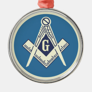 Custom Masonic Blue Lodge Ornament