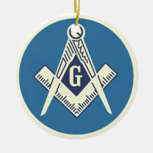 Custom Masonic Blue Lodge Ornament 2