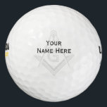 Custom Masonic Golf Ball Stamp | Freemason Gifts<br><div class="desc">Heading out to the course and want to have a have a custom masonic golf ball stamp for your balls? These custom name golf balls make for great freemason gifts for yourself or a fellow lodge brother! Simply add your own personalised text over the square and compass logo of freemasonry...</div>