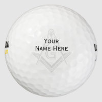 Custom Masonic Golf Ball Stamp | Freemason Gifts