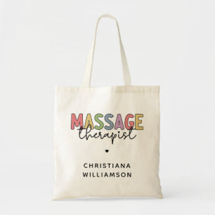 Custom Massage Therapist   Massage Therapy Gifts Tote Bag