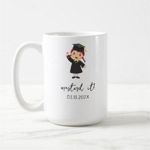 Custom Master's Degree Graduation for Her with Nam Coffee Mug