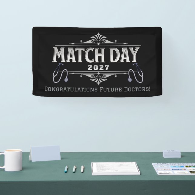 Custom Match Day Banner Future Doctor (Tradeshow)