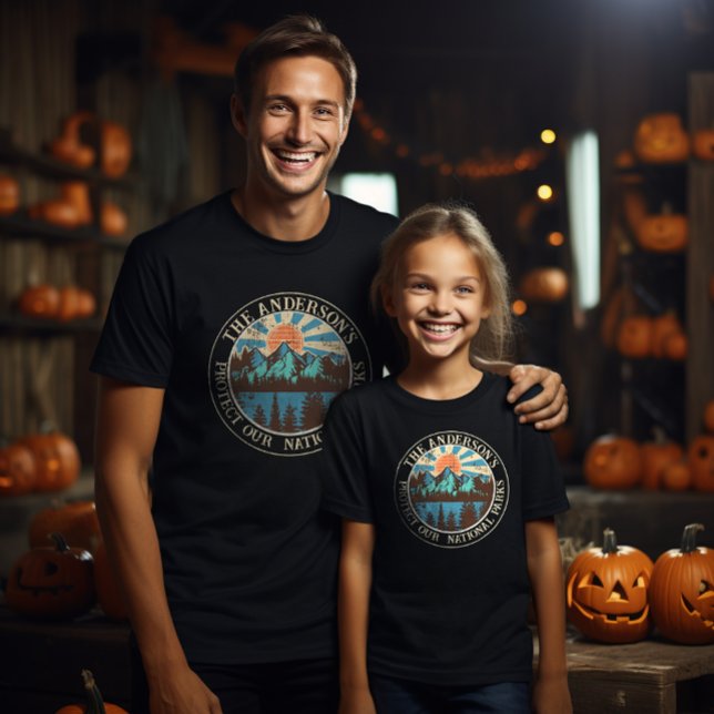 Custom matching family protect our national parks T-Shirt (Creator Uploaded)