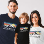 Custom Matching Family Vacation Camping Group   T-Shirt<br><div class="desc">Celebrate your special moments with our custom family reunion and group vacation t-shirts! These personalised tees are perfect for making memories, featuring unique designs tailored to your event. Our shirts are ideal for family trips, mountain retreats, city escapes, and national park adventures, so our shirts ensure your family stands out....</div>