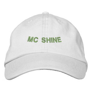 Custom MC Shine Celebration Wardrobe Adjustable Embroidered Hat