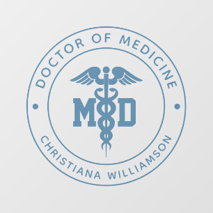 Custom MD Doctor of Medicine Doctor Graduation